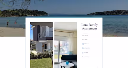 Lora Nikiti Website Preview